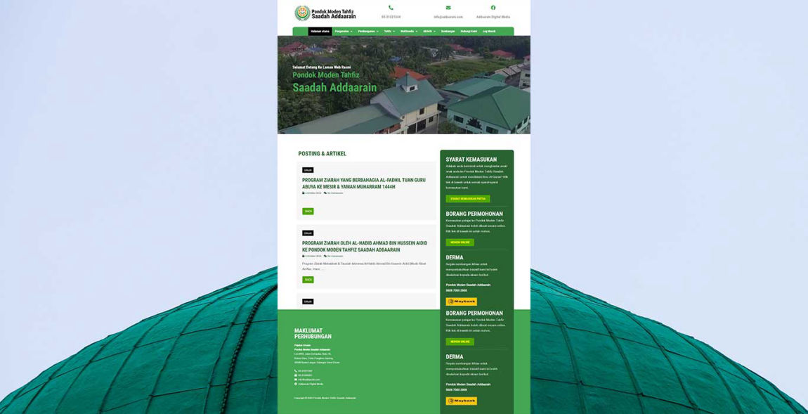 Pondok Moden Tahfiz Saadah Addaarain